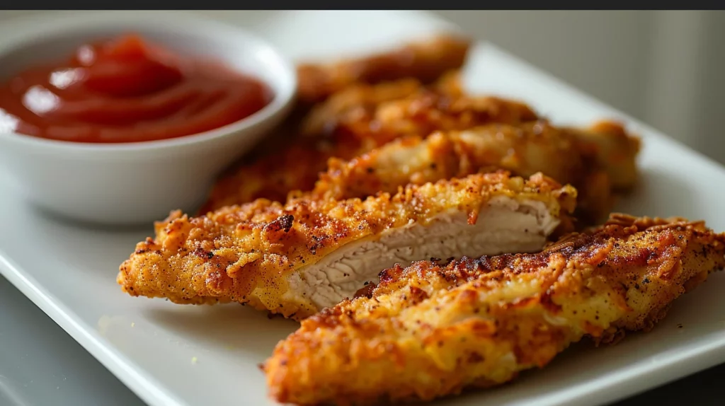 Air Fryer Crispy Chicken Tenders