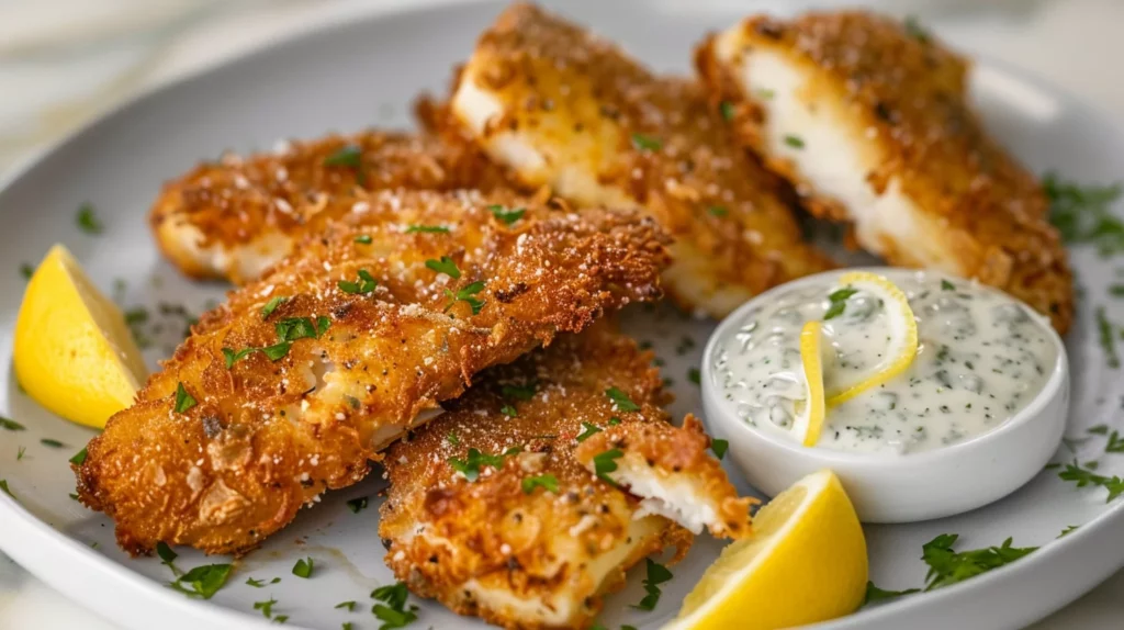 Air Fryer Crispy Fish Fillets