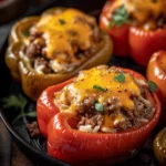 Air Fryer Stuffed Peppers