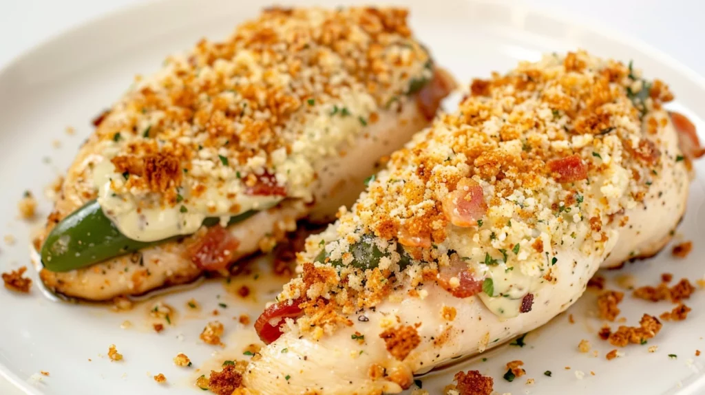 Bacon Jalapeno Popper Stuffed Chicken
