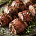 Bacon-Wrapped Venison Medallions