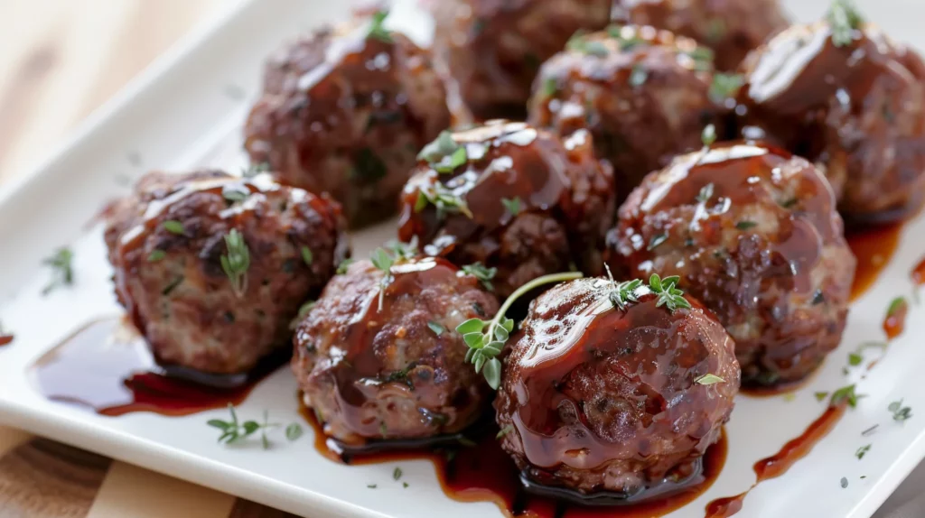Baked Venison Meatballs