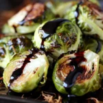 Balsamic Glazed Brussels Sprouts