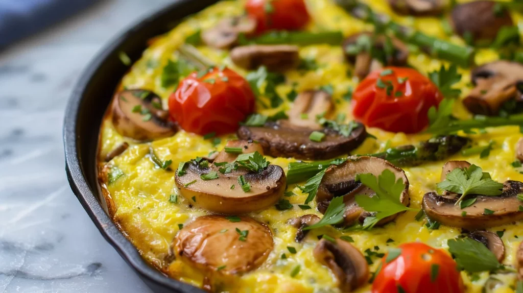Breakfast-for-Dinner Veggie Frittata