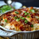 Cheddar & Bacon Chicken Casserole