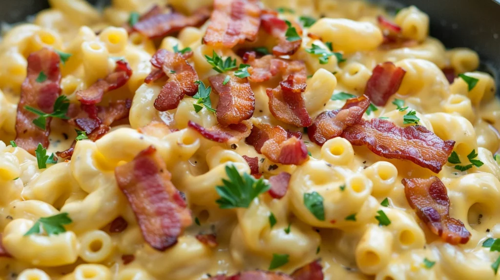 Cheesy Bacon Mac & Cheese