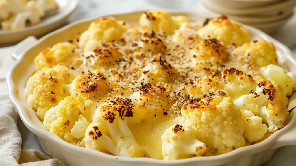 Cheesy Cauliflower Bake