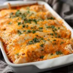 Cheesy Chicken Enchilada Bake
