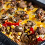 Cheesy Venison Casserole