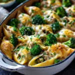 Chicken Alfredo Stuffed Shells