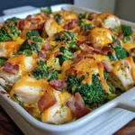 Chicken Bacon Ranch Casserole
