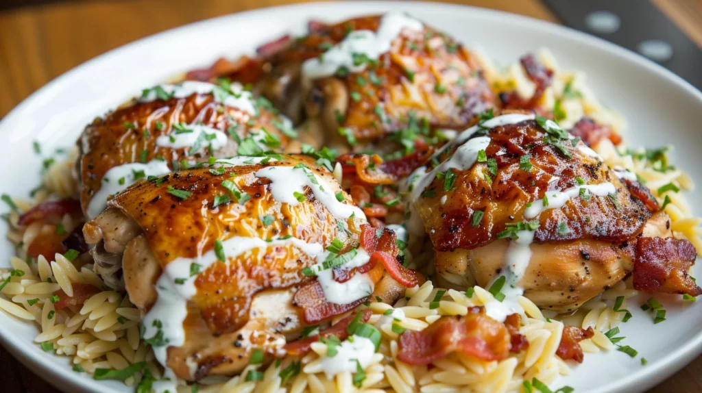 Chicken Bacon Ranch Skillet