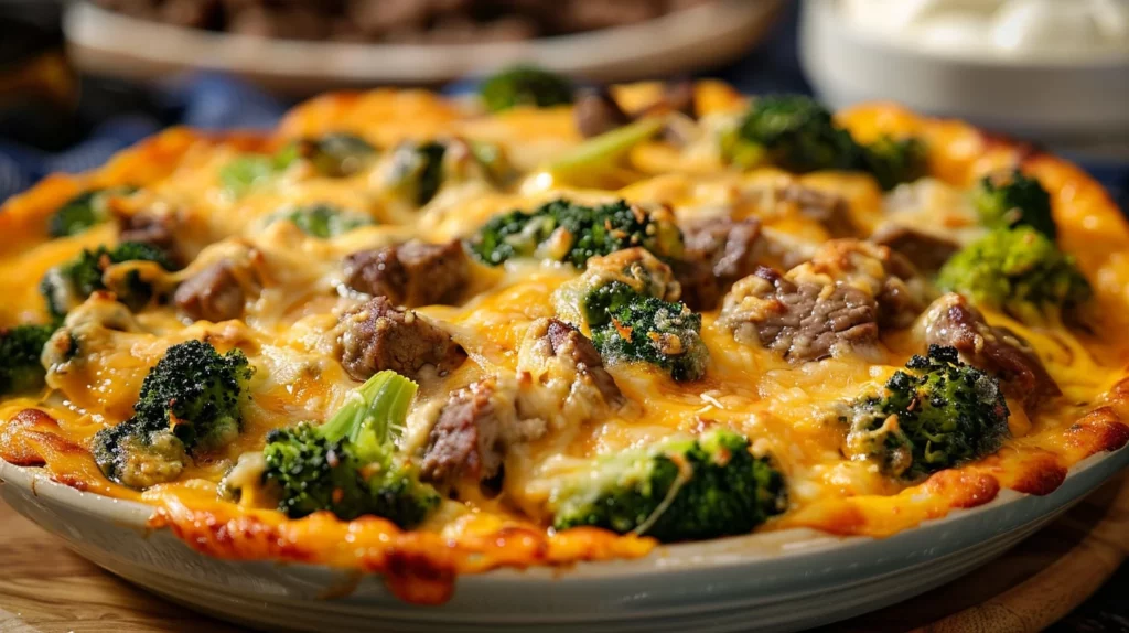 Chicken & Broccoli Cheese Casserole