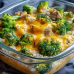 Chicken & Broccoli Cheese Casserole