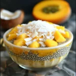 Coconut Mango Chia Pudding