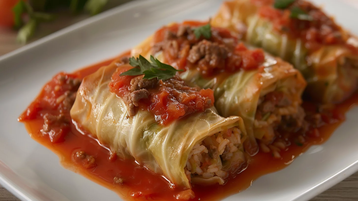 Easy Stuffed Cabbage Rolls