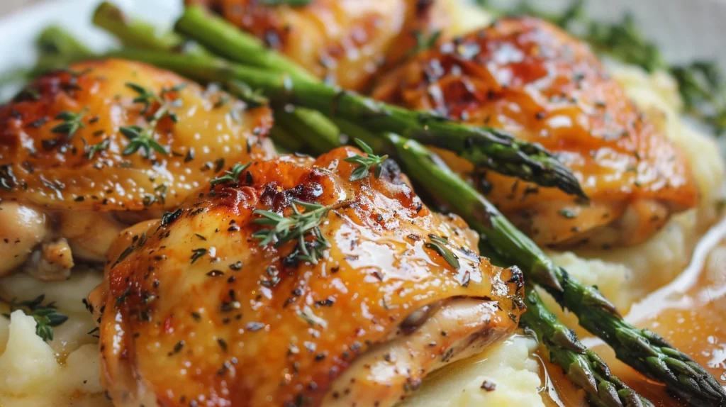 Garlic Butter Roasted Chicken
