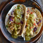 Green Chile Chicken Tacos