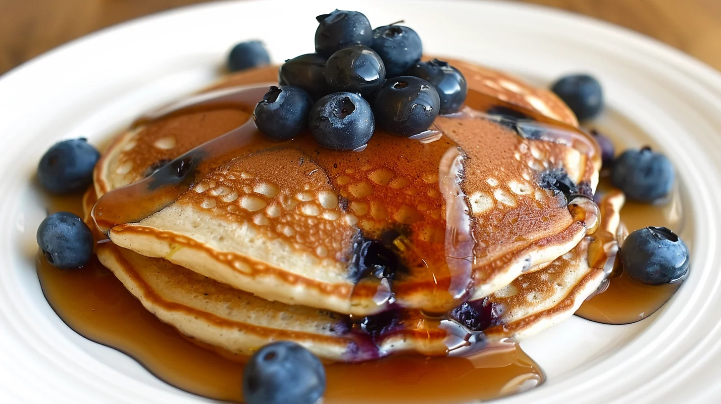 Lemon Blueberry Pancakes