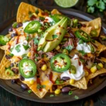 Loaded BBQ Beef Nachos