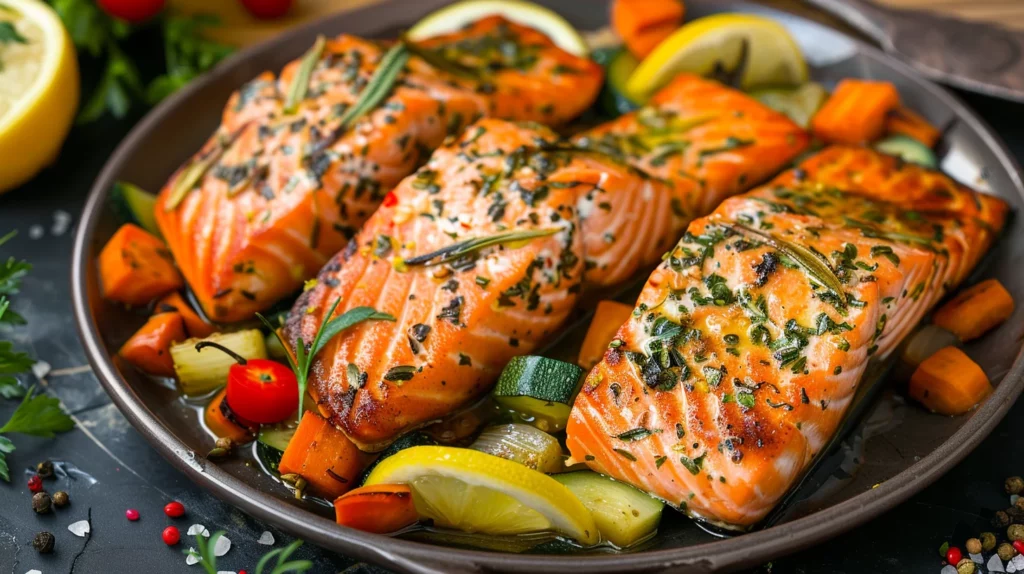 One-Pan Lemon Herb Salmon