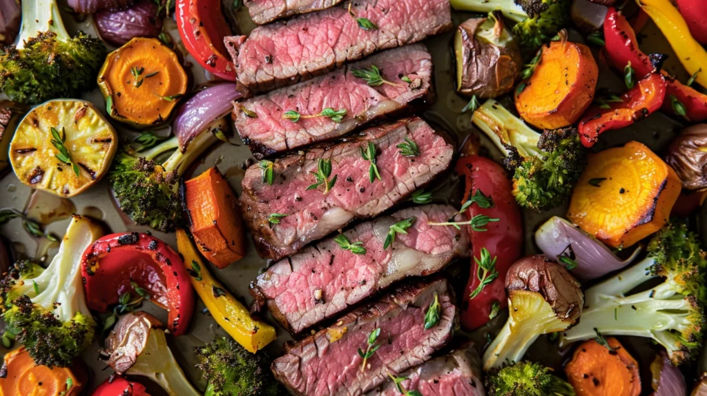 Roast Beef & Veggie Sheet Pan Dinner