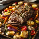 Roast Beef & Veggie Sheet Pan Dinner