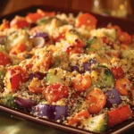 Roasted Veggie & Quinoa Casserole
