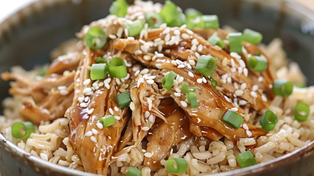Slow Cooker Honey Garlic Chicken