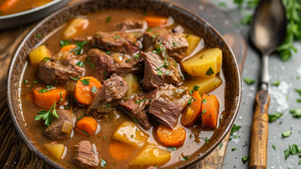 Slow Cooker Venison Stew