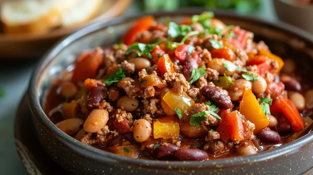 Smoky BBQ Venison Chili