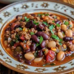 Smoky BBQ Venison Chili