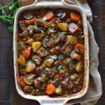 Venison & Mushroom Casserole