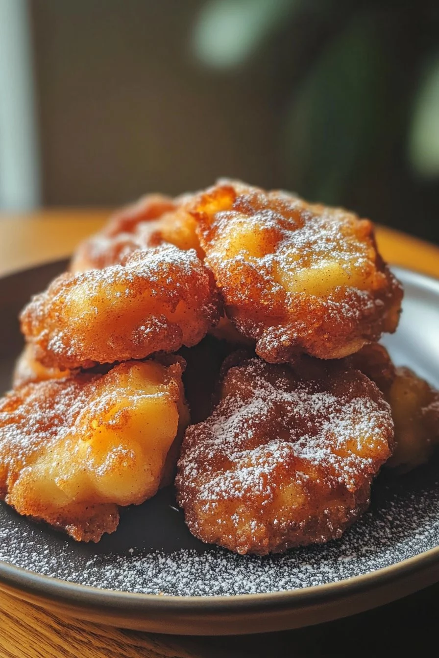 Cinnamon Apple Fritters