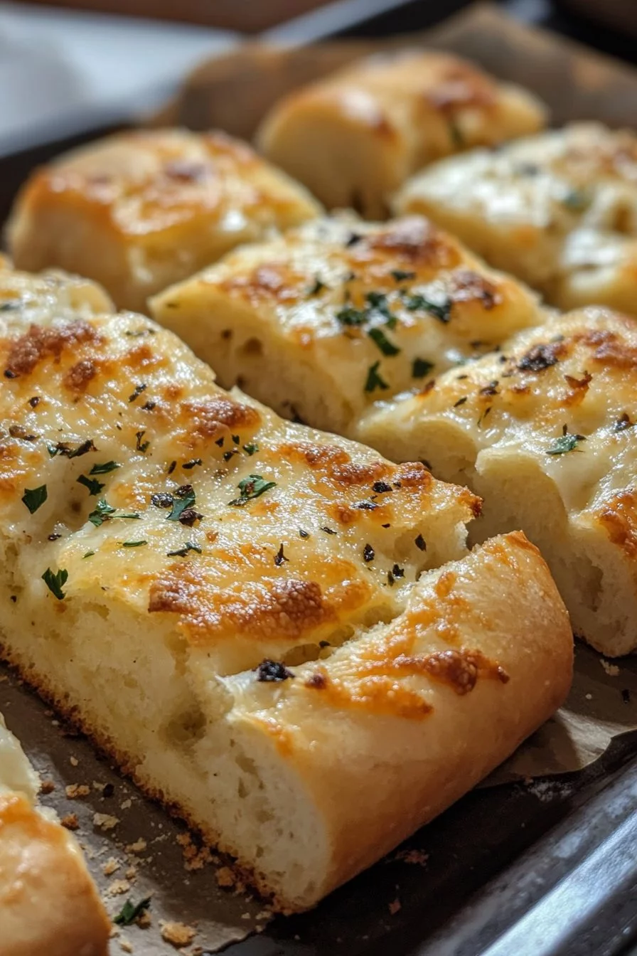 Cheesy Hawaiian Roll Garlic Bread (Viral TikTok Recipe)