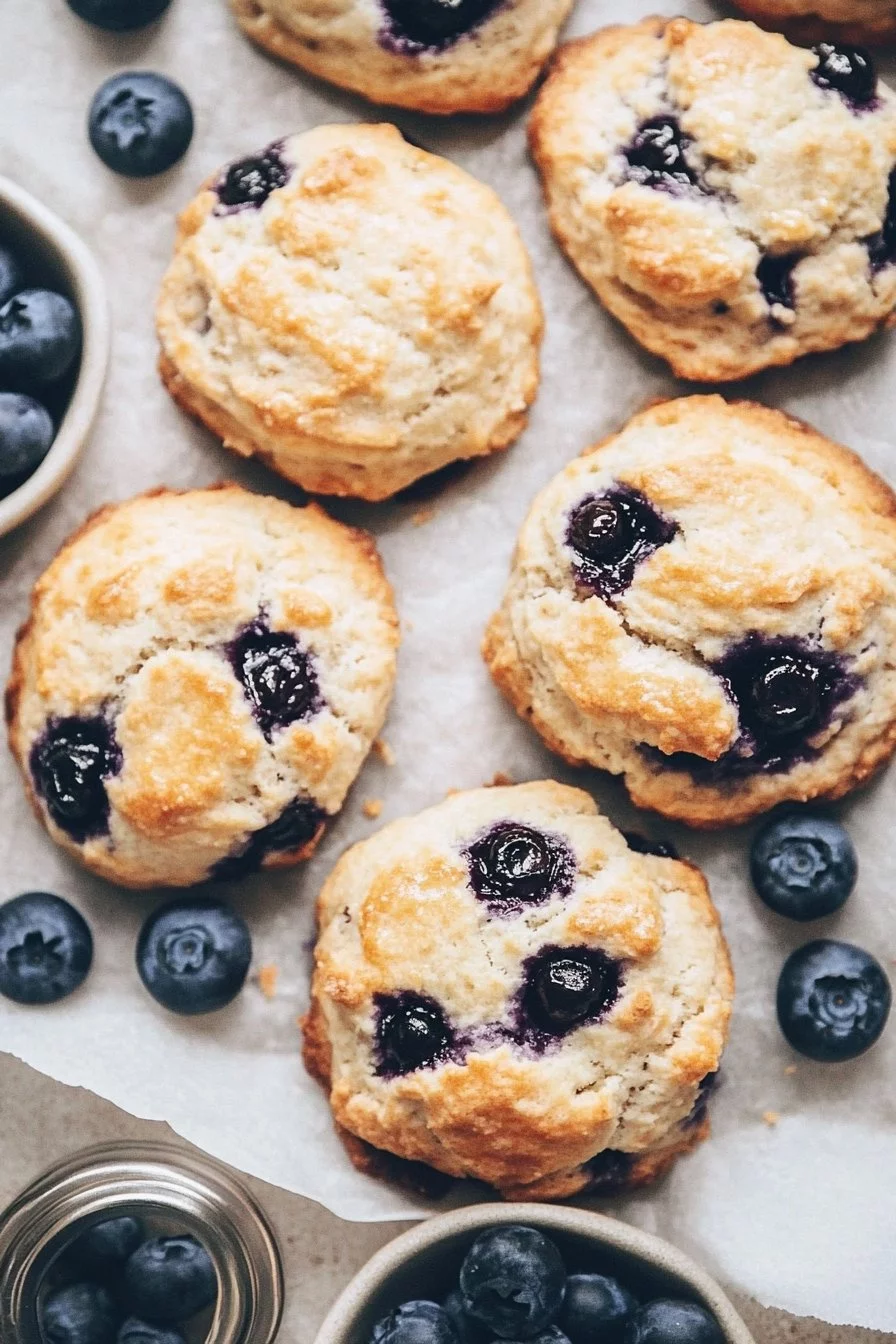 Blueberry Biscuits
