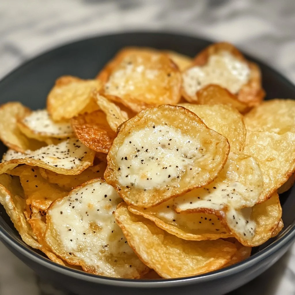Keto Cottage Cheese Chips, a low-carb and crunchy snack option