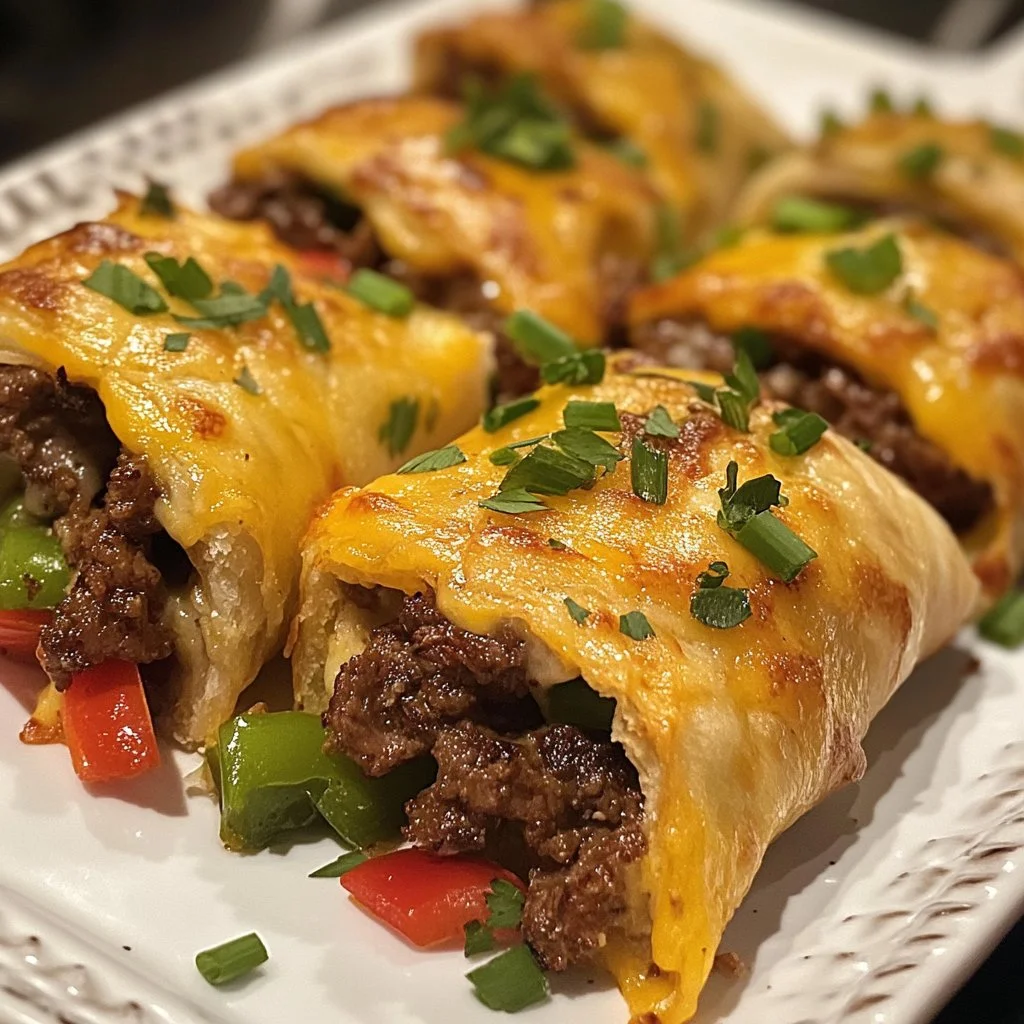 Keto Philly Cheesesteak Roll Ups - low-carb deliciousness wrapped perfectly