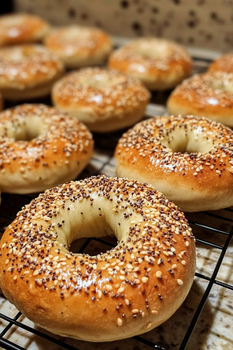 Homemade Everything Bagels