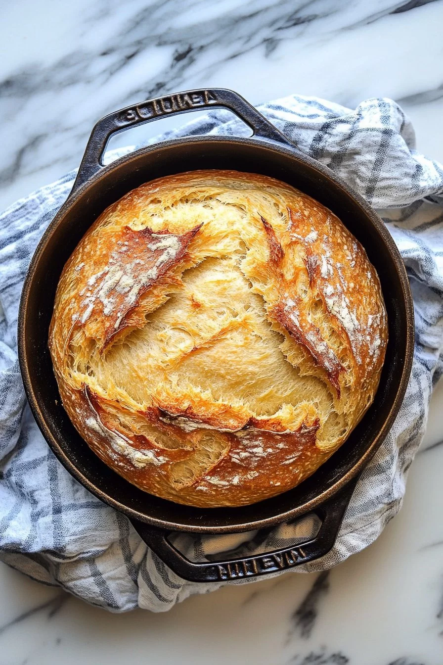 No Knead Dutch Oven Bread
