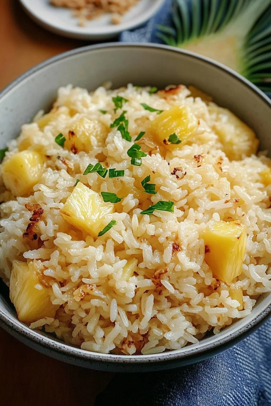 Pineapple Rice