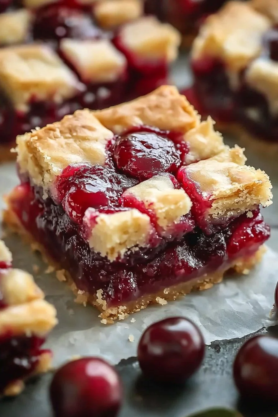 Easy Cherry Pie Bars: A Simple Cherry Dessert to Savor