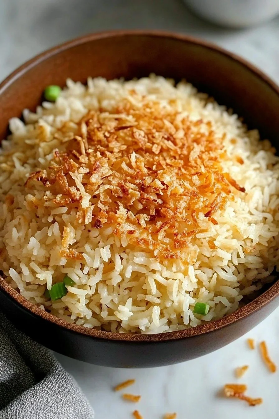 Crispy Coconut Rice