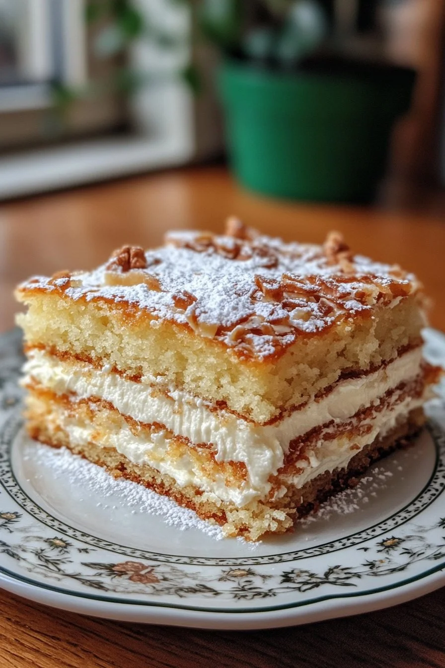 German Bee Sting Cake Recipe - Grandma's Bee Sting