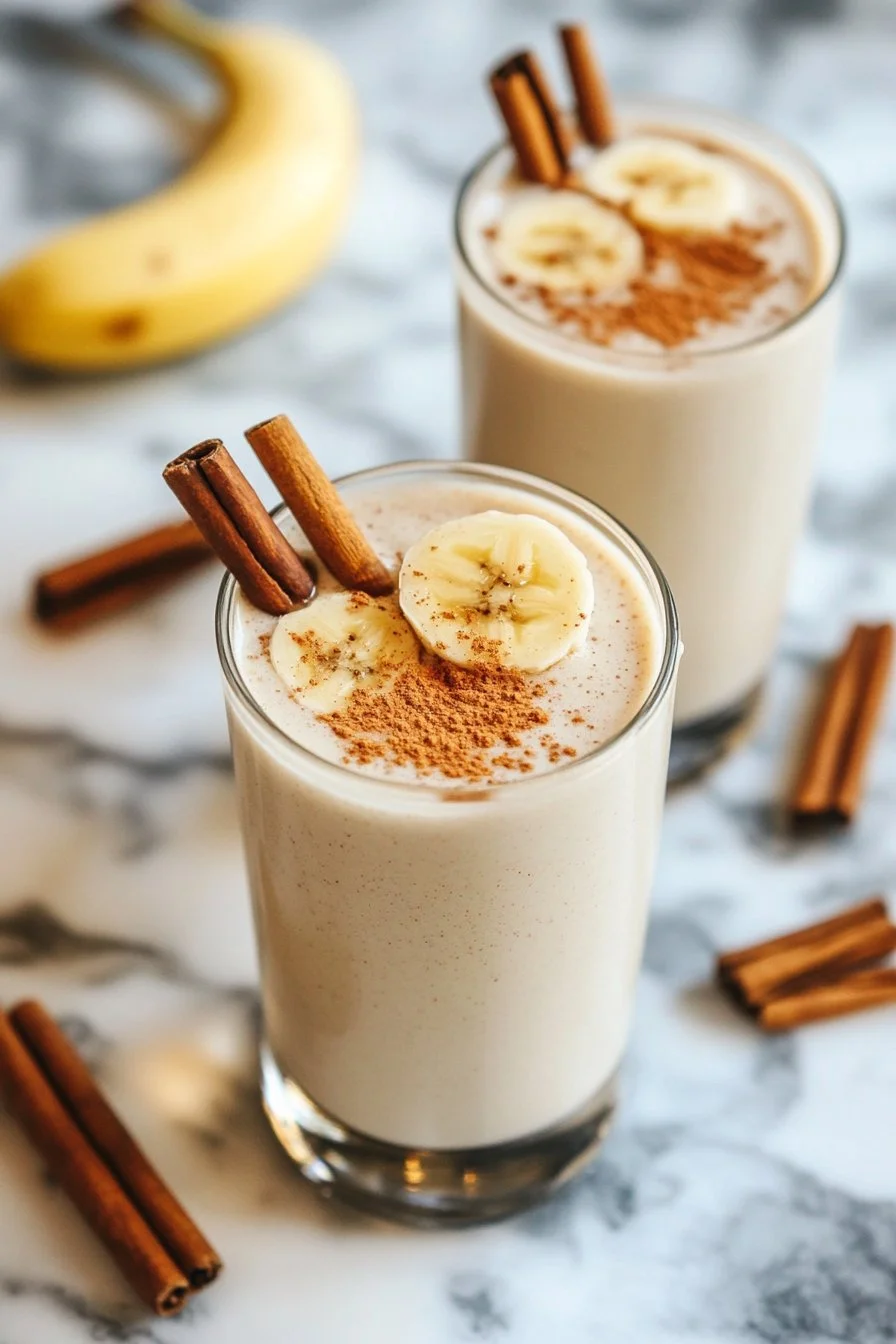Vanilla Cinnamon Banana Smoothie