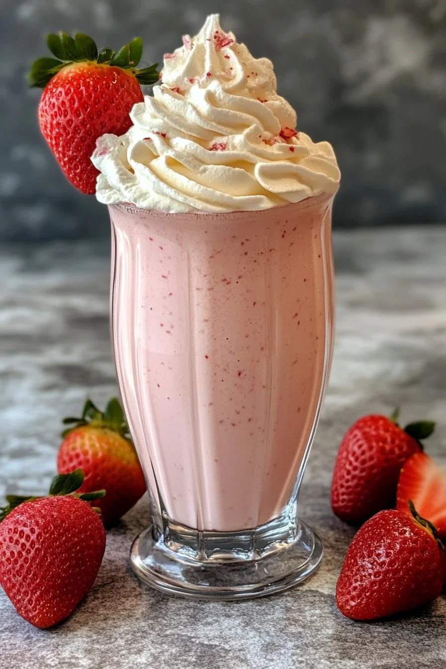 Strawberry Cheesecake Milkshake