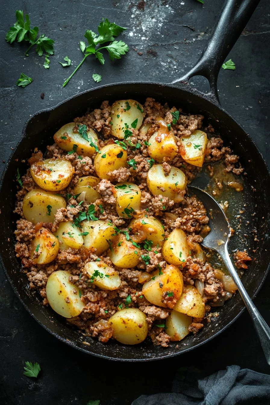 Ground Turkey with Potatoes: A Hearty Skillet Classic