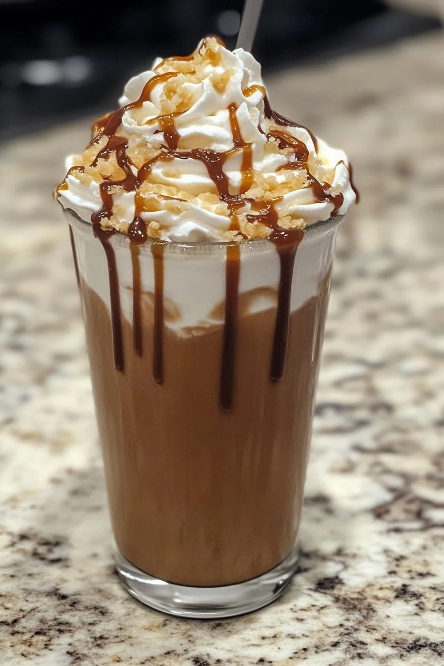 Homemade Caramel Frappuccino