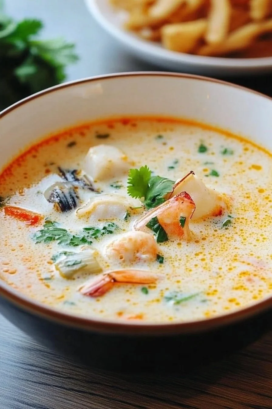 The Best Thai Coconut Soup