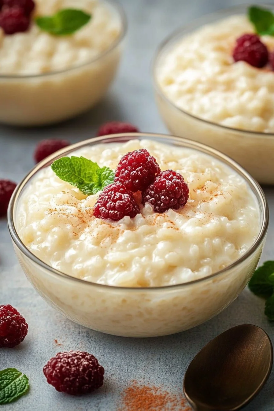 Creamy Rice Pudding with Condensed Milk